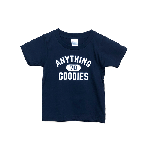 ANYTHING GOODIES<br>″ ANYTHING 70 COLLEGE ″(KIDS用) <br>NAVY / WHITE<img class='new_mark_img2' src='https://img.shop-pro.jp/img/new/icons6.gif' style='border:none;display:inline;margin:0px;padding:0px;width:auto;' />