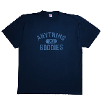 ANYTHING GOODIES <br>″ ANYTHING GOODIES COLLEGE LOGO″ <br>(BLACK × BLACK PRINT) 