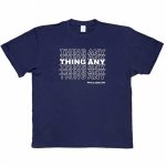 ANYTHING GOODIES <br>″ THING ANY TEE ″ <br>(NAVY × WHITE) 