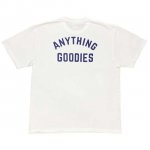 ANYTHING GOODIES <br>″ ANYTHING GOODIES TEE ″ <br>(WHITE  NAVY) 
