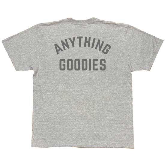 ANYTHING GOODIES ″ ANYTHING GOODIES TEE ″ (GRAY × GRAY) - TASTEE OUTFITTERS