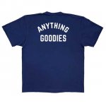ANYTHING GOODIES <br>″ ANYTHING GOODIES TEE ″ <br>(NAVY × WHITE) 