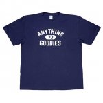 ANYTHING GOODIES <br>″ ANYTHING 70 COLLEGE ″ <br>NAVY × WHITE) 