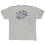 ANYTHING GOODIES <br>″ K.K SCRIPT TEE ″ <br>(GRAY × GRAY) <img class='new_mark_img2' src='https://img.shop-pro.jp/img/new/icons30.gif' style='border:none;display:inline;margin:0px;padding:0px;width:auto;' />