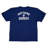 ANYTHING GOODIES <br>″ ANY - TEE ″ <br>(NAVY × WHITE) 