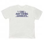 ANYTHING GOODIES <br>″ TROPIC TEE ″ <br>(WHITE × NAVY) 