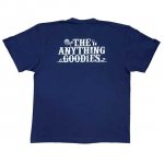 ANYTHING GOODIES <br>″ TROPIC TEE ″ <br>(NAVY  WHITE) 