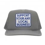 ANYTHING GOODIES <br>″ SUPPORT YOUR ANY LOCAL BUSINESS CAP ″ <br>(GRAY) <img class='new_mark_img2' src='https://img.shop-pro.jp/img/new/icons6.gif' style='border:none;display:inline;margin:0px;padding:0px;width:auto;' />