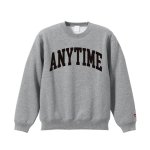 ANYTHING GOODIES <br>″ ANYTIME SWEAT 10oz″ <br>( GRAY ) <img class='new_mark_img2' src='https://img.shop-pro.jp/img/new/icons6.gif' style='border:none;display:inline;margin:0px;padding:0px;width:auto;' />