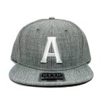 ANYTHING GOODIES <br> "A" SCRIPT HAT  <br>(GRAY  WHITE) <img class='new_mark_img2' src='https://img.shop-pro.jp/img/new/icons6.gif' style='border:none;display:inline;margin:0px;padding:0px;width:auto;' />