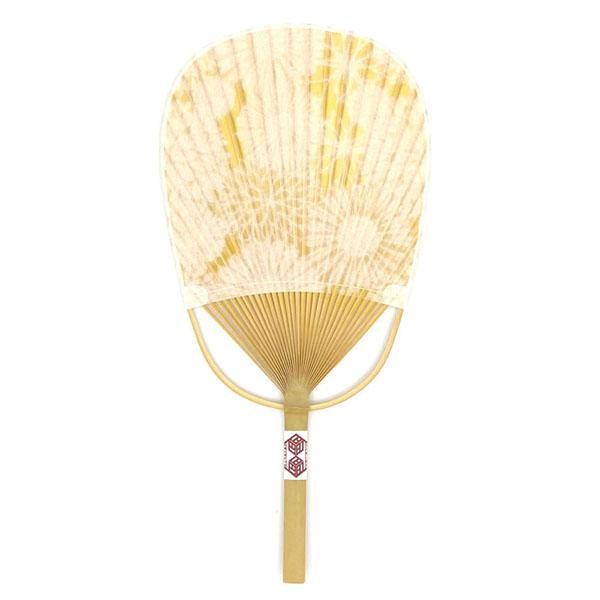 大きな団扇（86cm）海外土産品 40年以上前の品で詳細不明 大きな団扇（86cm）海外土産品 40年以上前の品で詳細不明