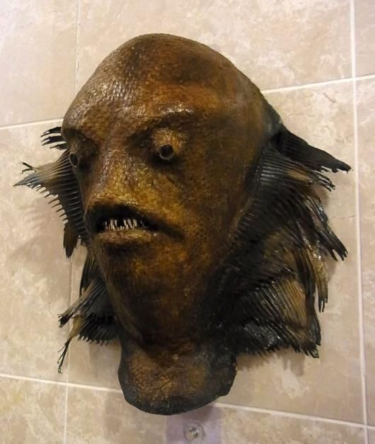 ☆即納☆ 超リアル！ 半魚人の仮面（デスマスク） - 頭骨・骨格標本