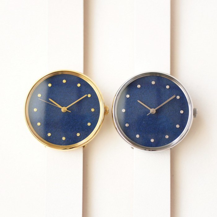 焼群青 こないろ ユニセックス 腕時計 ｜ 日本の美を楽しむシンプルな手作り腕時計【はなもっこ】