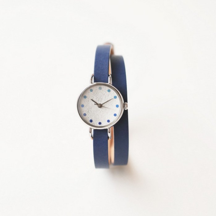 はなもっこ　繧繝シリーズ　群青 - シーブレーン ‐ ハンドメイドの腕時計・置時計