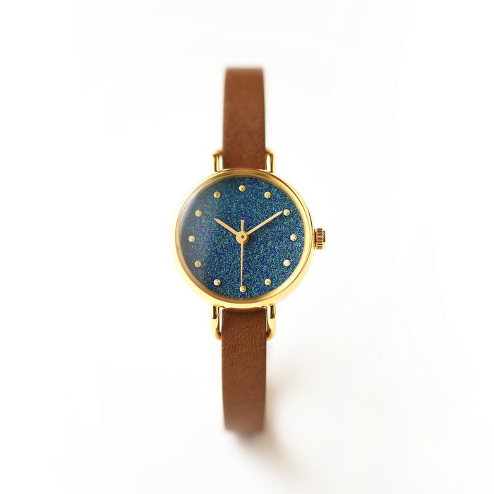 soryu群緑 こないろ レディース腕時計 ｜ 日本の美を楽しむシンプルな手作り腕時計【はなもっこ】