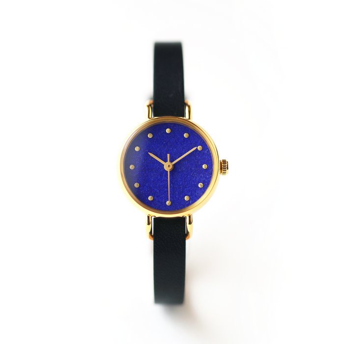 群青 こないろ レディース腕時計 ｜ 日本の美を楽しむシンプルな手作り腕時計【はなもっこ】