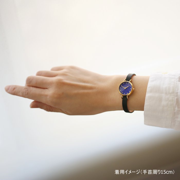 群青 こないろ レディース腕時計 ｜ 日本の美を楽しむシンプルな手作り腕時計【はなもっこ】