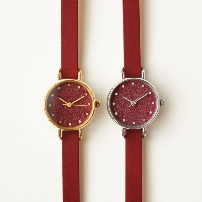 soryu深緋 こないろ レディース腕時計 ｜ 日本の美を楽しむシンプルな手作り腕時計【はなもっこ】