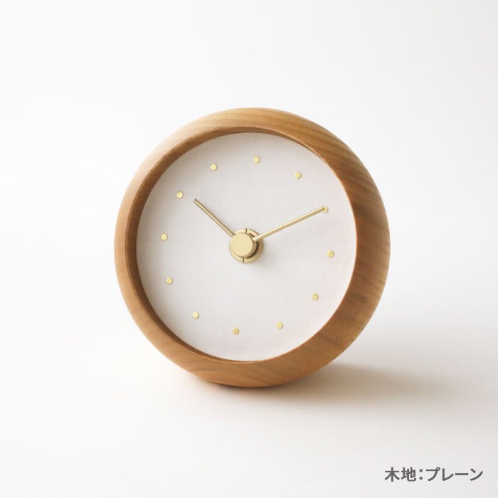 置時計 水晶 はなもっこ ｜ ハンドメイド時計のシーブレーン【公式】