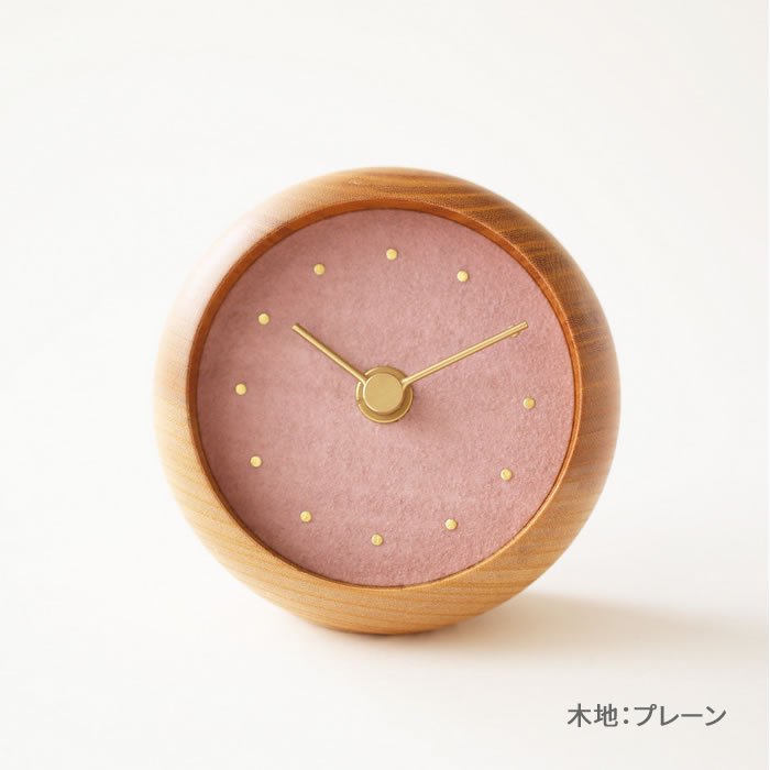 置時計 桜鼠 はなもっこ｜ ハンドメイド時計のシーブレーン【公式】