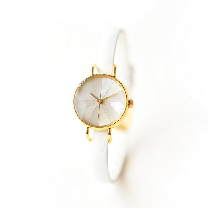 白蝶貝 ゴールド・レディース 腕時計 ｜ 日本の美を楽しむ