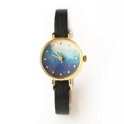 彩霞【はなもっこ】ー天然石の色彩が生み出す世界にひとつの腕時計