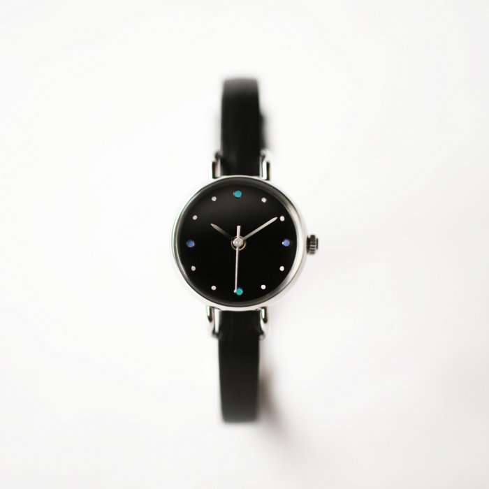 黒漆 レディース腕時計 ｜ 日本の美を楽しむシンプルな手作り腕時計