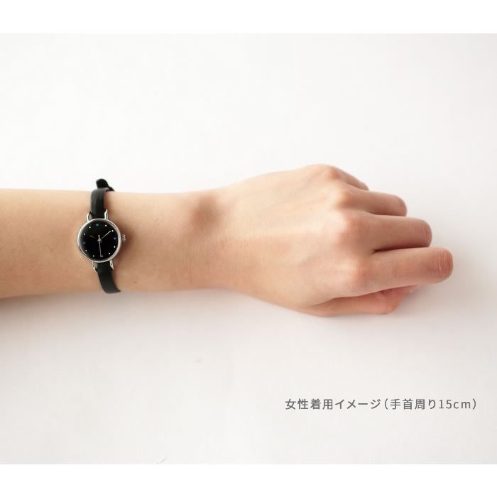 黒漆 レディース腕時計 ｜ 日本の美を楽しむシンプルな手作り腕時計【はなもっこ】