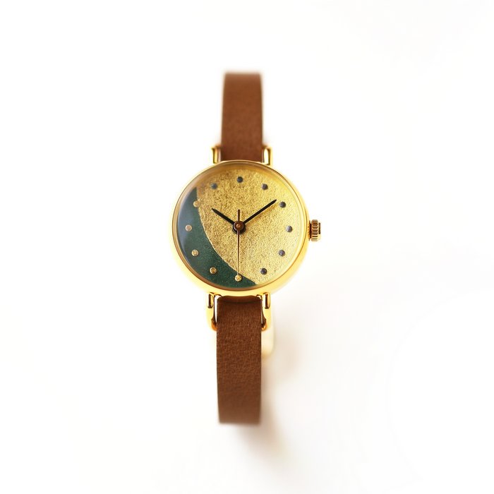 蔦の細道 かさねシリーズ レディース腕時計 ｜ 日本の美を楽しむシンプルな手作り腕時計【はなもっこ】