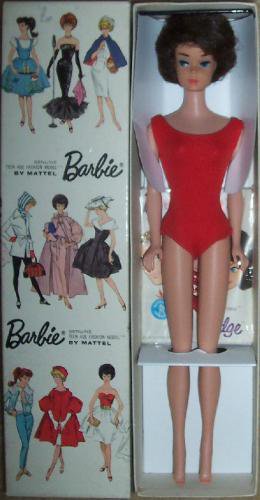 (1962) ブルネット バブルカット バービー （EX+/NM） 3 - バービー人形の通販・販売なら【ピーチェリノ】