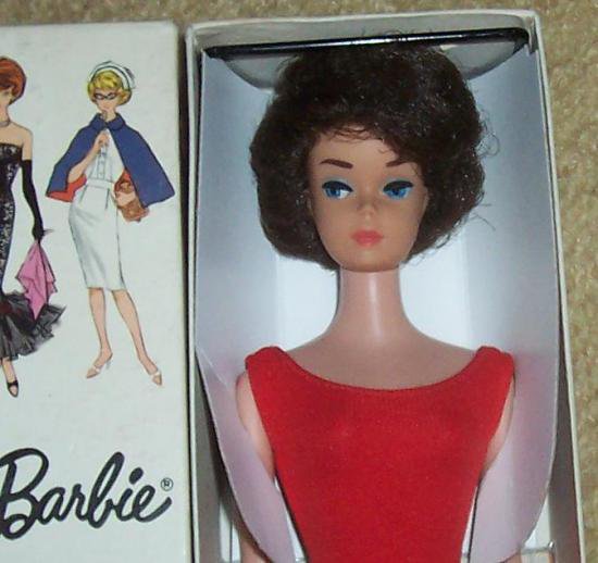 (1962) ブルネット バブルカット バービー （EX+/NM） 3 - バービー人形の通販・販売なら【ピーチェリノ】