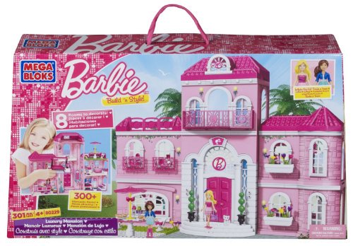 Mega Bloks Barbie Luxury Mansion - バービー人形の通販・販売なら