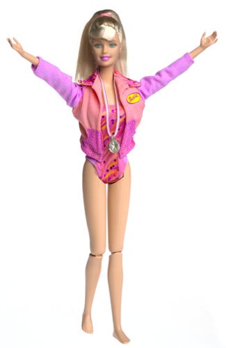 Barbie Girl Super Gymnast Play set - バービー人形の通販・販売なら