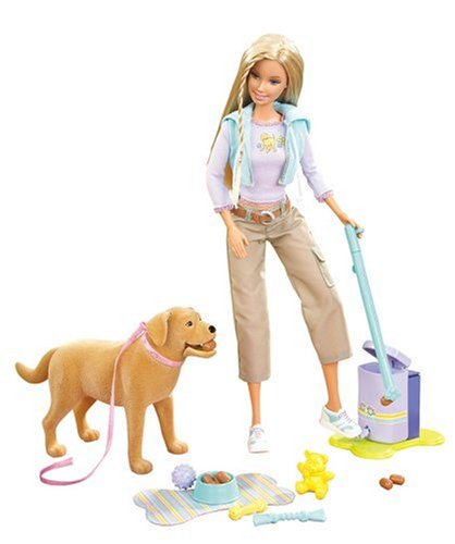 Barbie Forever Barbie Doll with Tanner the Dog - バービー人形の