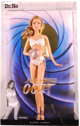 Barbie Collector Black Label James Bond 007 Dr. No Honey Ryder