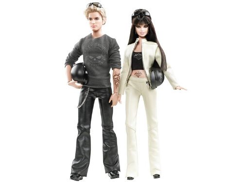 Barbie Harley - Davidson Barbie and Ken Doll Gift Set -  バービー人形の通販・販売なら【ピーチェリノ】