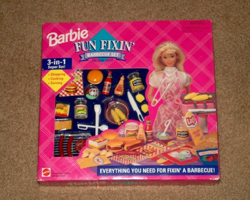 Barbie barbecue store set