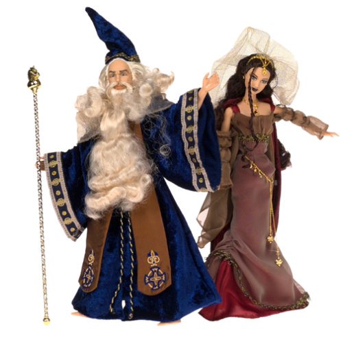 Barbie Magic & Mystery Collection; Merlin and Morgan le Fay Doll Set -  バービー人形の通販・販売なら【ピーチェリノ】