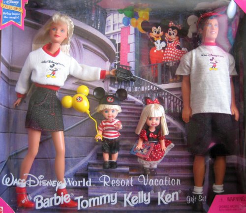 Resort World Vacation Exclusive Set with Barbie, Tommy, Kelly, and Ken -  バービー人形の通販・販売なら【ピーチェリノ】