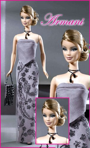 2003 Barbie Collectibles - Giorgio Armani Barbie - バービー人形の通販・販売なら【ピーチェリノ】