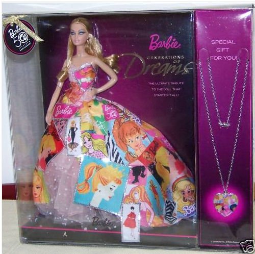 Barbie 50th Anniversary Generations of Dreams Doll with Bonus