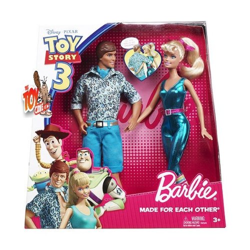 Disney-Barbie Toy Story 3 Barbie And Ken Doll Made For Each Other