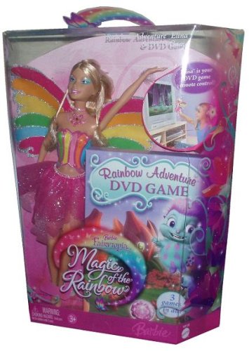 Barbie Fairytopia Magic of the Rainbow 12 Inch Doll - Rainbow Adventure  Elina with DVD Game - バービー人形の通販・販売なら【ピーチェリノ】