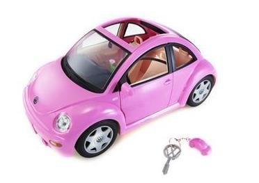 Barbie Volkswagen New Beetle in PINK VW Bugs Cars - バービー人形の