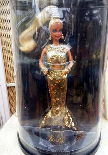Bob Mackie Gold Barbie Doll W/case, 1990 - バービー人形の通販・販売なら【ピーチェリノ】