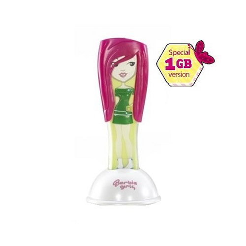 Barbie Girls 1GB MP3 Player - Green - Store 240 Songs!