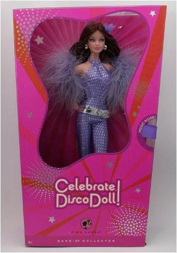 Barbie Pink Label Collection Gorgeous Greetings Doll - Celebrate Disco Doll  - バービー人形の通販・販売なら【ピーチェリノ】