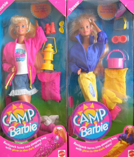 Set of 5 CAMP BARBIE Doll w Teresa, Midge, Ken, Skipper & Barbie Dolls  (1993) - バービー人形の通販・販売なら【ピーチェリノ】