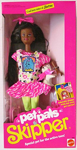 Barbie Pet Pals Skipper Doll AA w Puppy & Accessories (1991) -  バービー人形の通販・販売なら【ピーチェリノ】