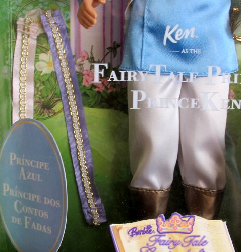 BARBIE Fairy Tale Collection KEN FAIRY TALE PRINCE DOLL w Pillow